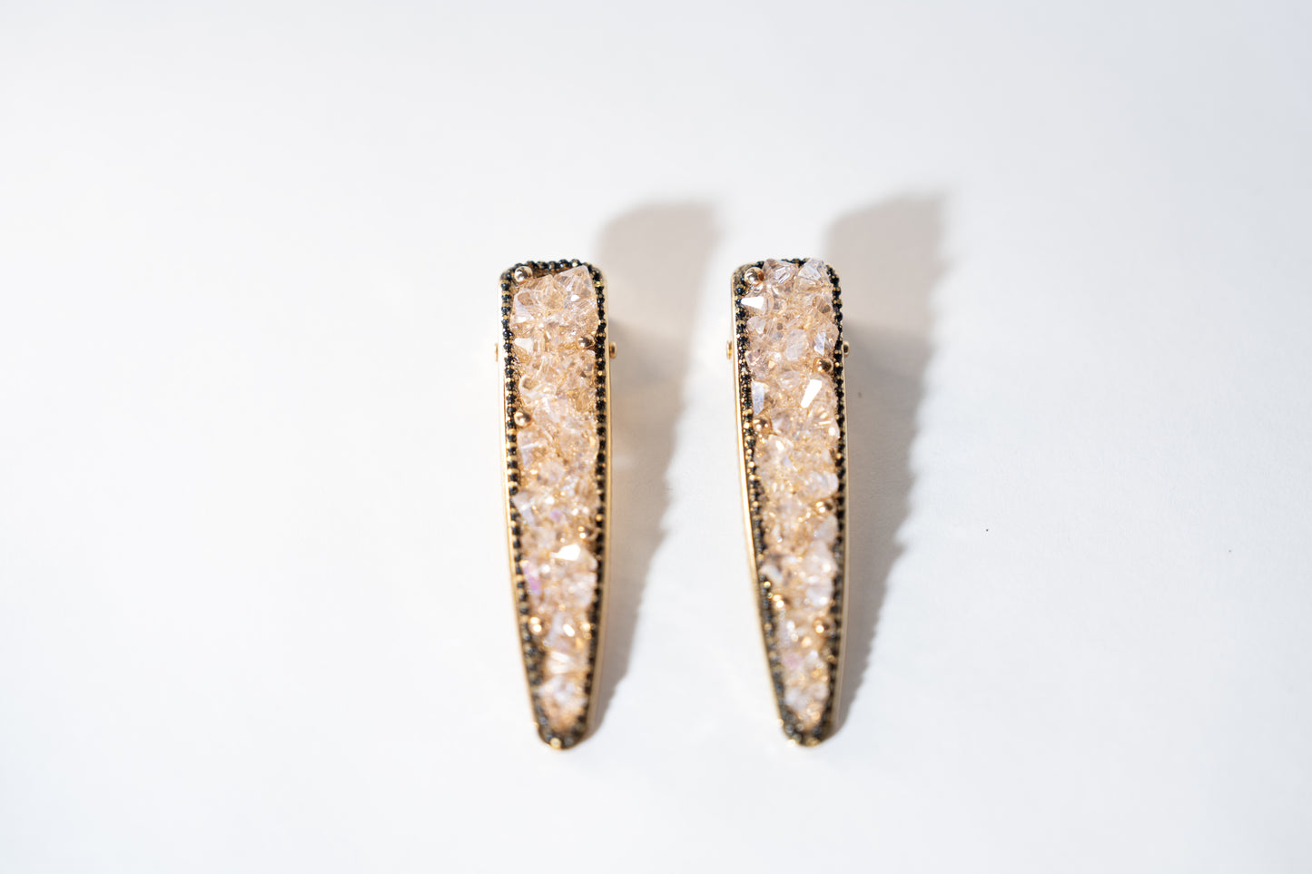 Scattered Water Drill Crystals Hair Pin - TressLove