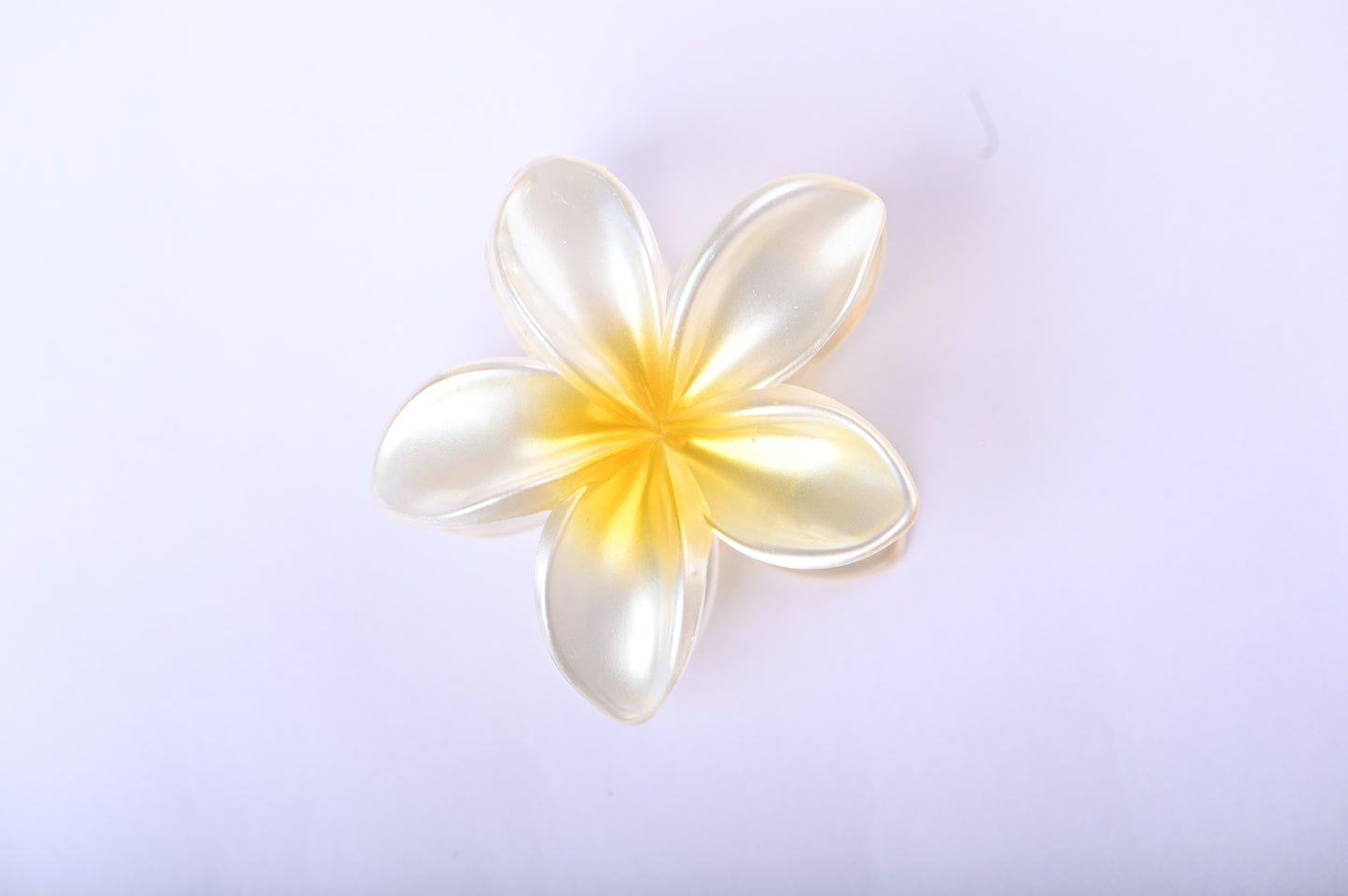 Floral Charm Claw Clips