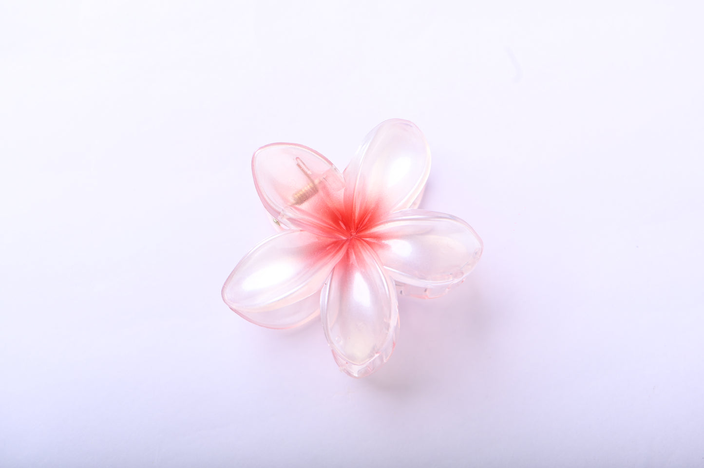 Floral Charm Claw Clips