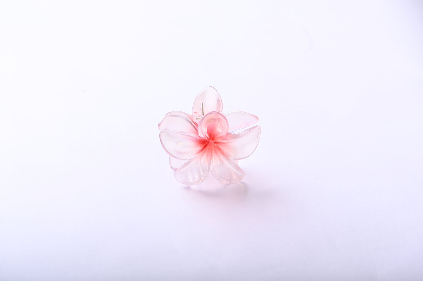 Floral Charm Claw Clips