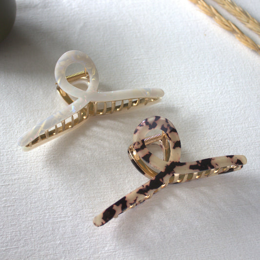 Medium Loop Metal Claw Clip - TressLove