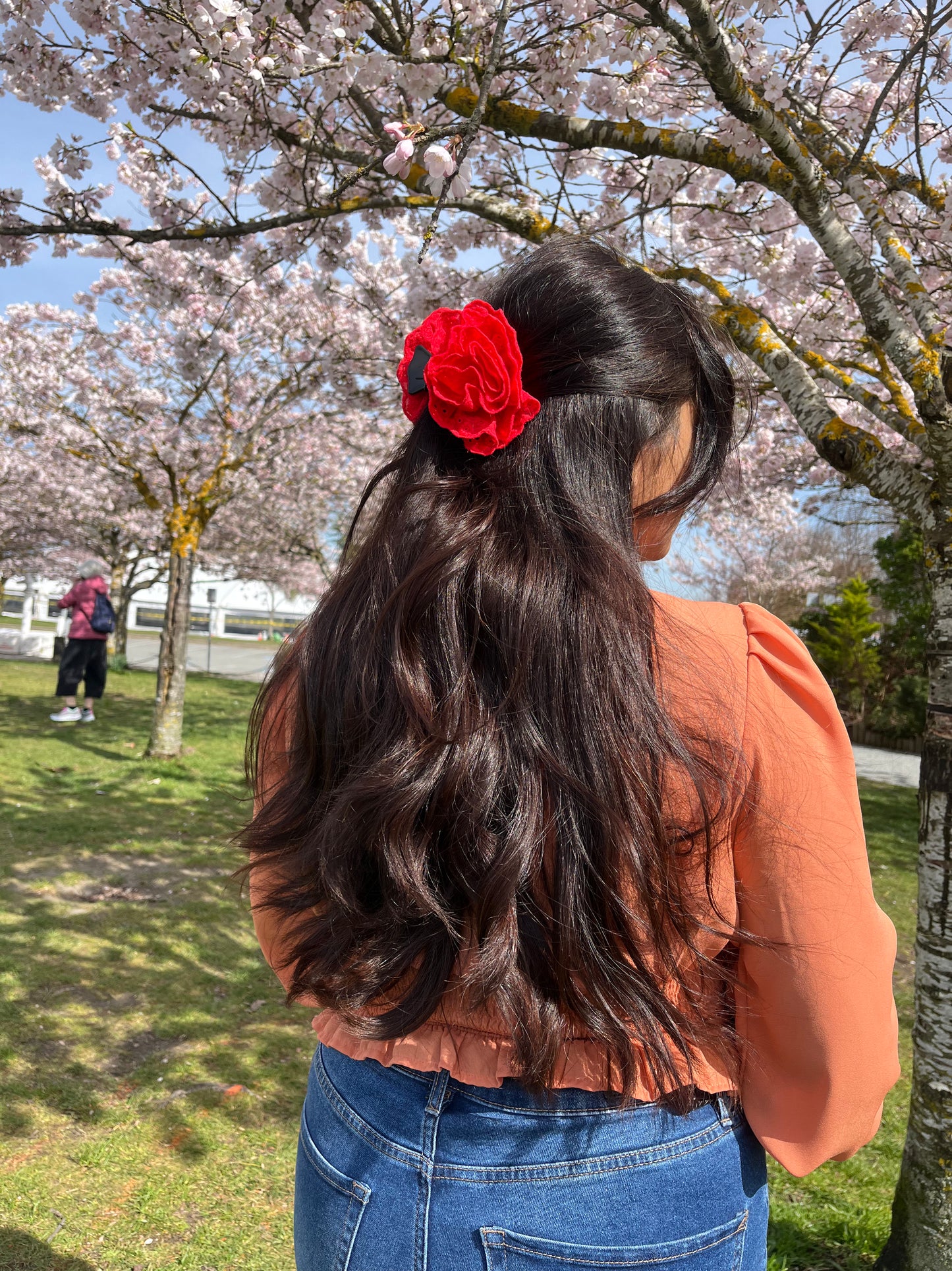 Rosette Claw Clip