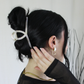 Acetate Cellulose Big Loop Metal Teeth Claw Clip - TressLove