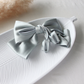 Satin Tulip Bow Barrettes - TressLove