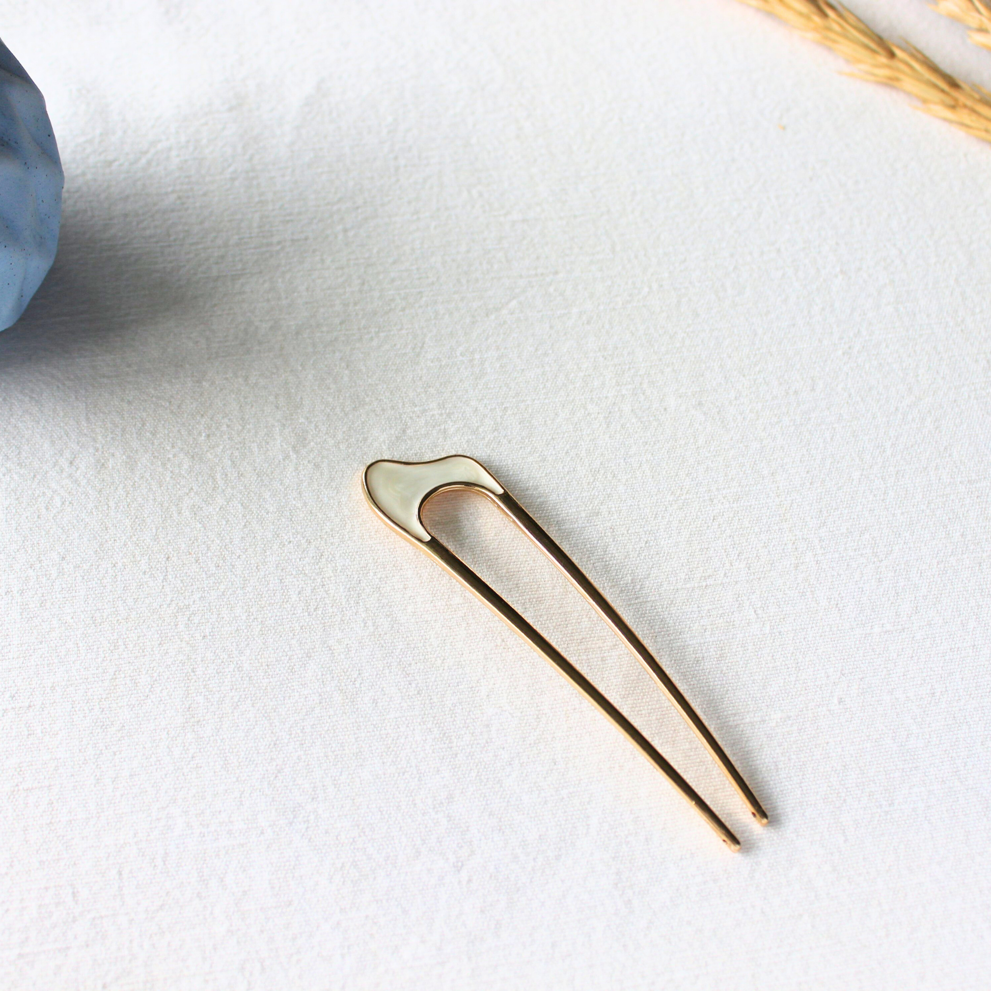 U Shaped Metal Hair Stick - TressLove