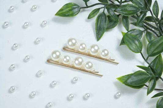 Pearl Cascade Hair Pin