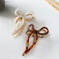 Bow Knot Acetate Metal Teeth Claw Clip - TressLove