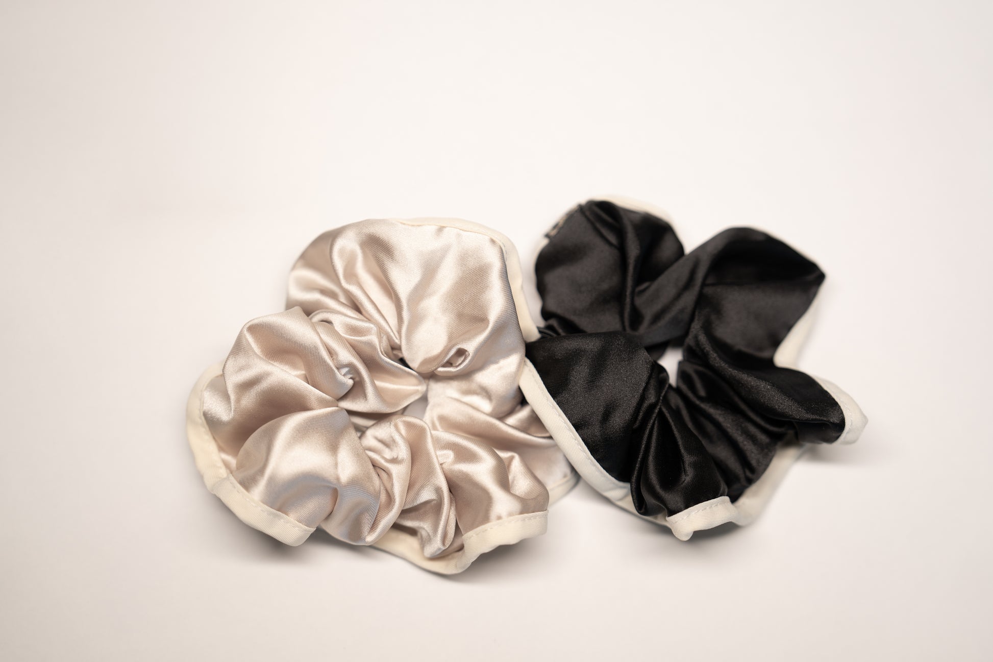 Jumbo Satin Scrunchies - Set of 2 - TressLove