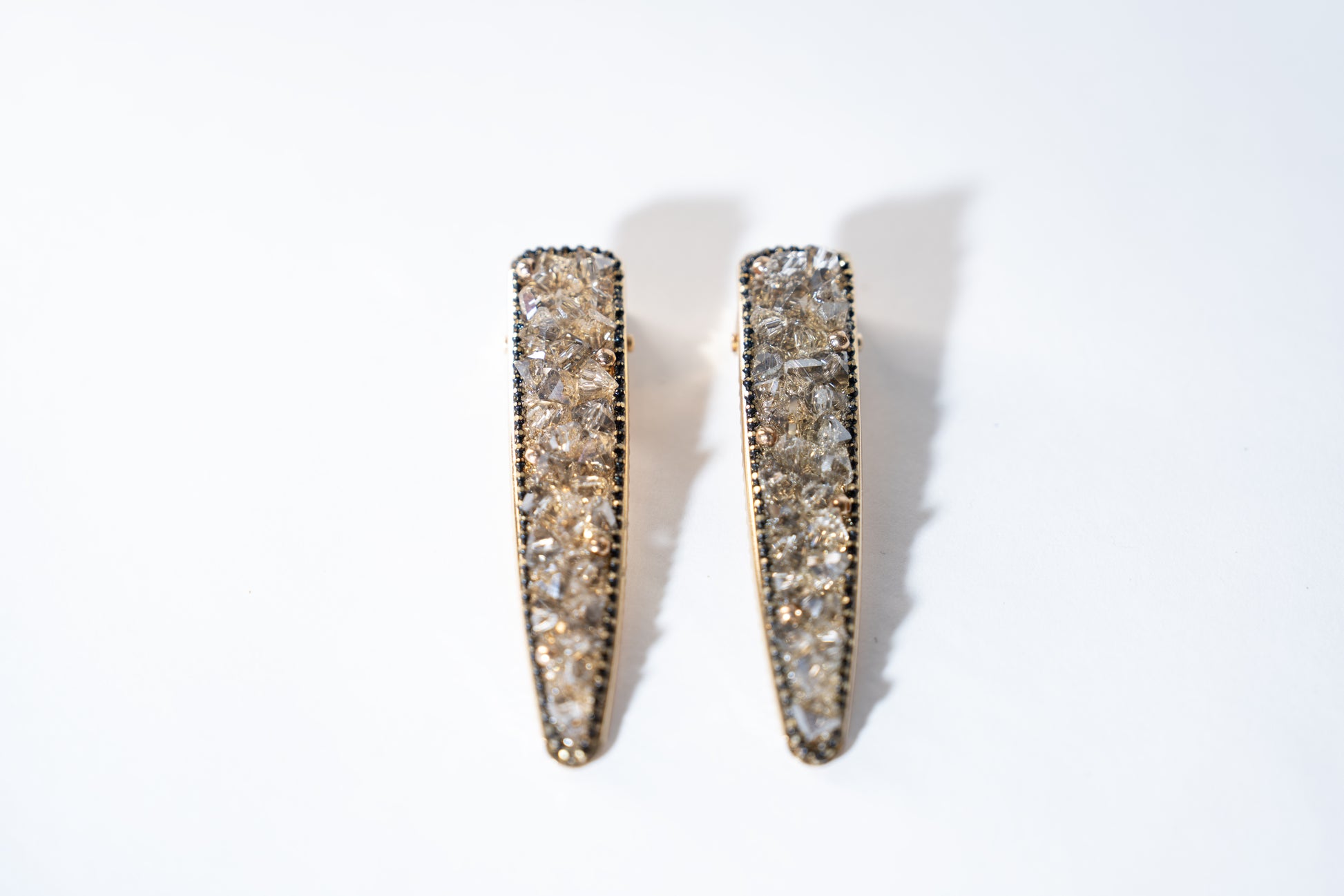 Scattered Water Drill Crystals Hair Pin - TressLove