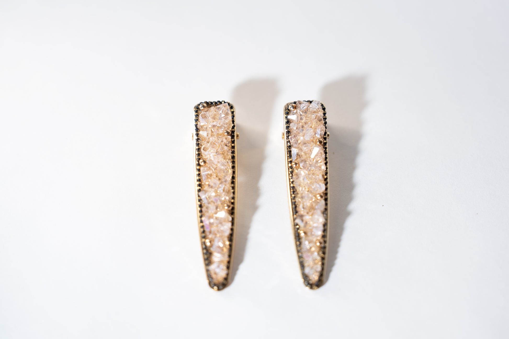 Scattered Water Drill Crystals Hair Pin - TressLove
