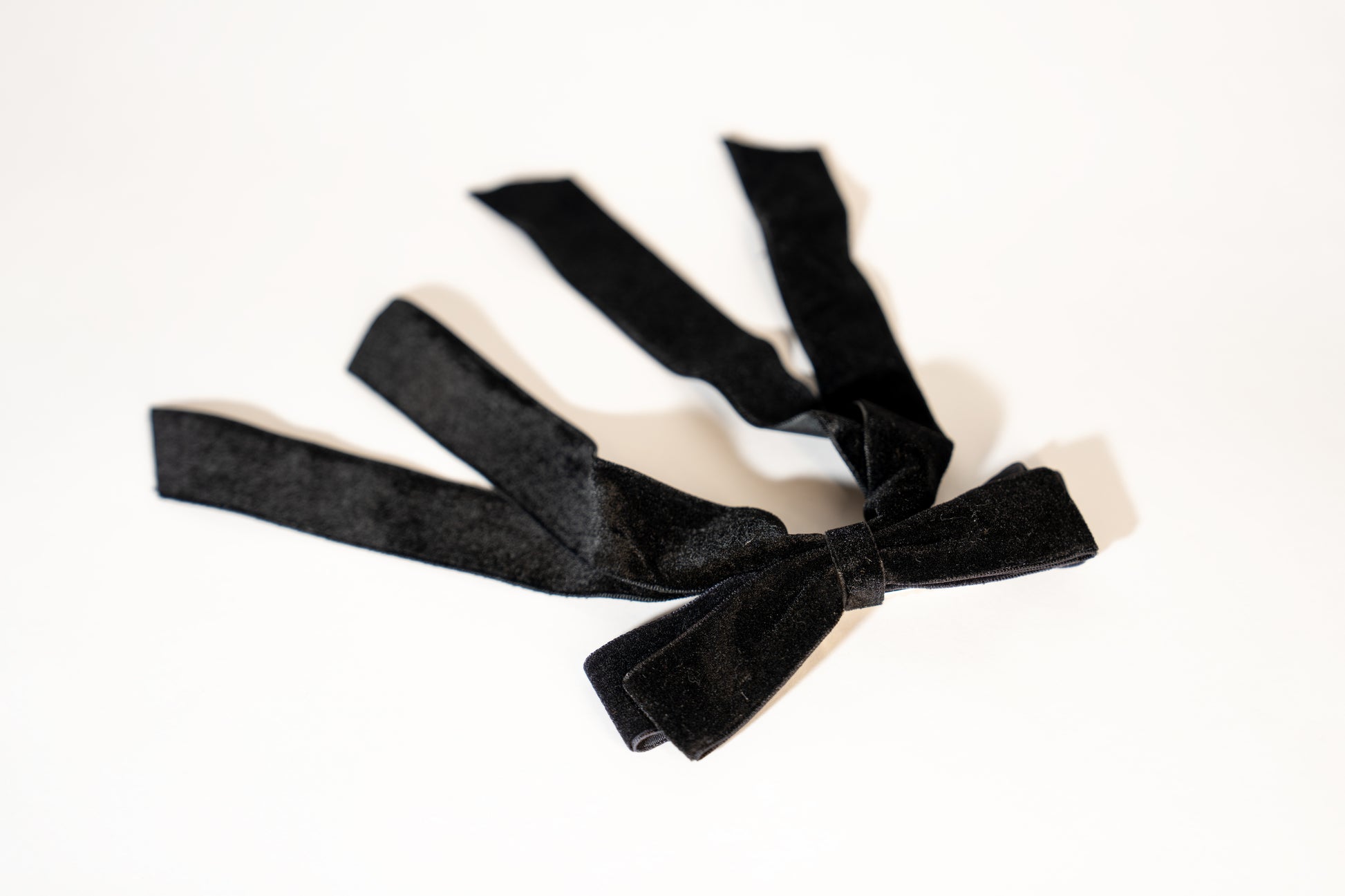 Velvet Bow Hair Pin - TressLove