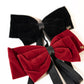 Big Velvet Bow Hair Pin - TressLove