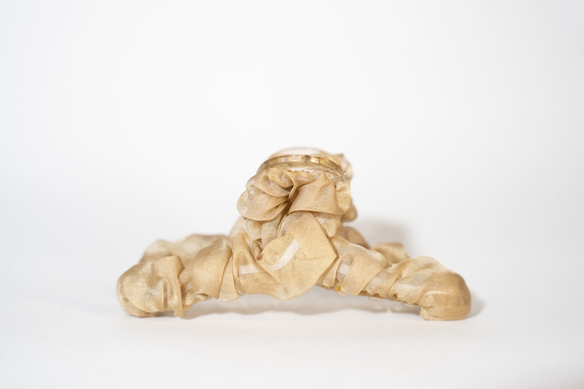 Ruched Organza Claw Clip - TressLove