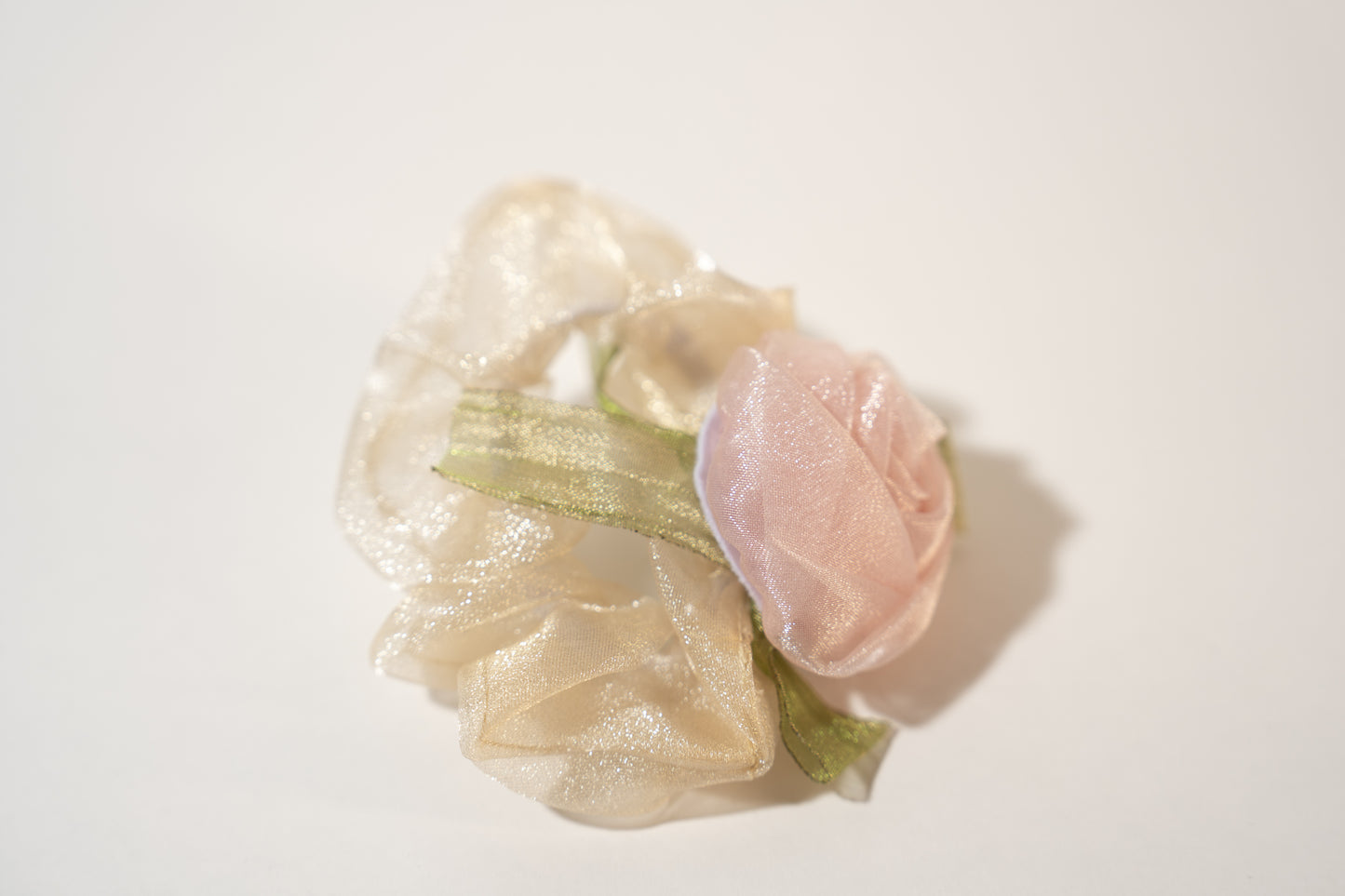 Organza Rose Hair Tie - TressLove