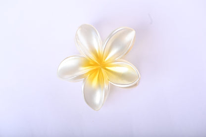 Floral Charm Claw Clips