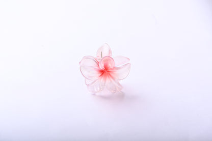 Floral Charm Claw Clips