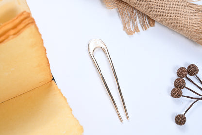 U Shaped Metal Hair Stick
