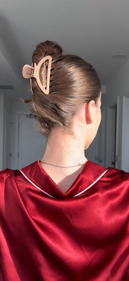Matte Minimalist Claw Clips