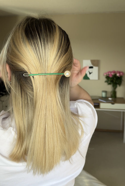 Vintage Big Pearl Statement Barrette - TressLove